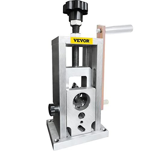 VEVOR Manuelle Kabelschälmaschine 1,5-40 mm Hand Abisoliermaschine, 15 m/min Kupferschrott, 4 kg Mehrfach-Abisolierzange, Schneidemaschine mit Abisoliergeschwindigkeit für Kabelbaumverarbeitung
