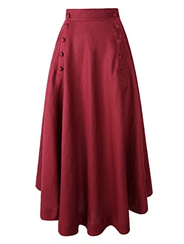 Edwardian Linen Skirt Suffragette