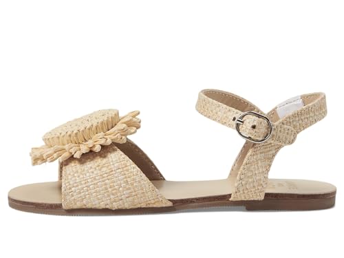 Janie and Jack Girl's Straw Flower Espadrille (Toddler/Little Big Kid) Flat Sandal4