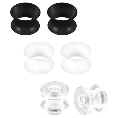 JFORYOU Acrylic Ear Tunnels for Stretched Piercings Cover
