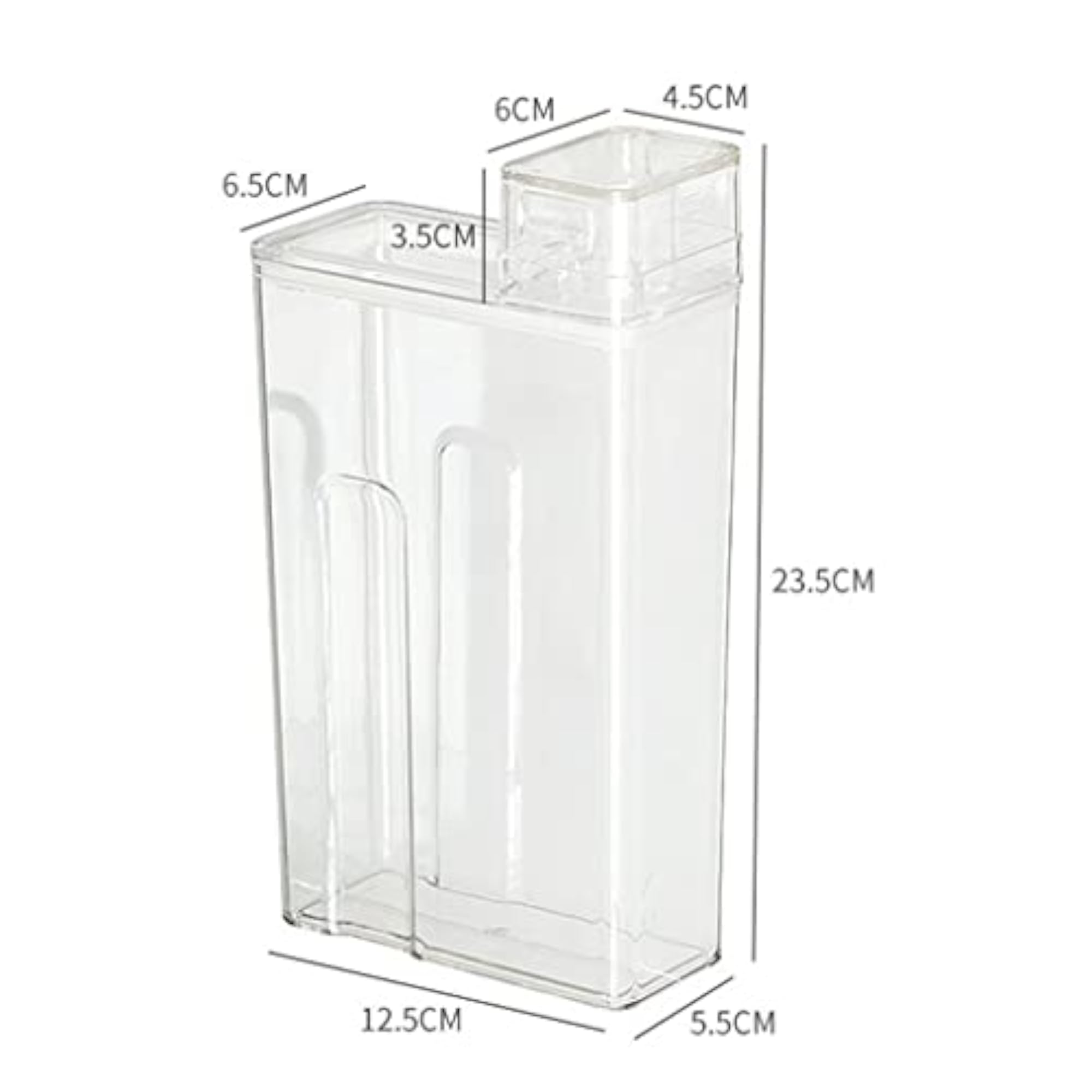 1230ml Non-Leak Reusable Container with Lid for Shampoo