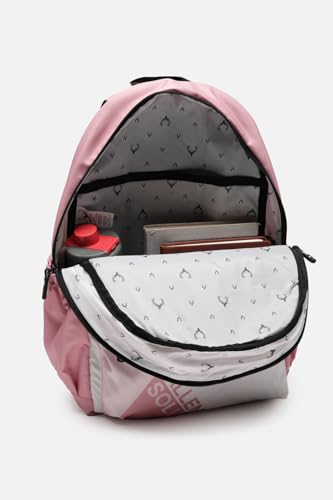 Image of Girls Pink Patterned Backpack