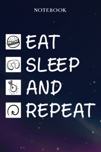 And Retirement Gifts for Men Women Coworker - Eat Sleep And Repeat: Gifts for Men - Funny Happy Retirement Gifts Ideas for Him - Lined Journal Notebook,Hour