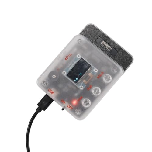 Caja de inspección de motor con pantalla visible y conexión USB lateral 5