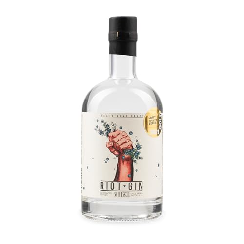 Riot Gin – London Dry Gin 50% Vol. | Mehrfach ausgezeichnet | Handgefertigt & destilliert in...