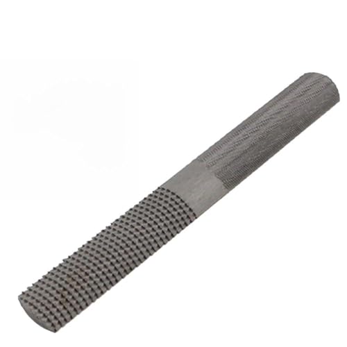 Lima de carpintería 4 en 1, escofina de acero al carbono de 8 pulgadas con lados planos y semicirculares para madera, plástico y yeso