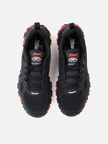 Image of XTEP Mens Feather Foam Midsole Lightweight Open FTW Shoe I Soft Cube Cushioning I High Rebound I Stable Support I Outdoor Comfort I Sports Footwear