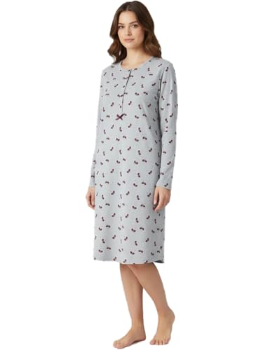✅ QUALITA' – le camicie da notte, pratica e alla moda, viene realizzato con filati di primissima qualità, estremamente morbido al tatto, leggero ed estremamente termico, offrendo un ottimo equilibrio tra comfort e calore, perfetto per l’autunno e l’inverno.