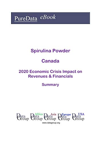 Spirulina Powder Canada Summary: 2020 Economic Crisis Impact on Revenues & Financials (English Editi