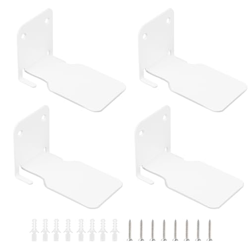 ELICNA Schwebende Bücherregale - 4 Stück Unsichtbare Wandregale