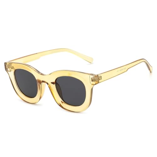 Lunettes de soleil de voyage et conduite pour femme monture ronde