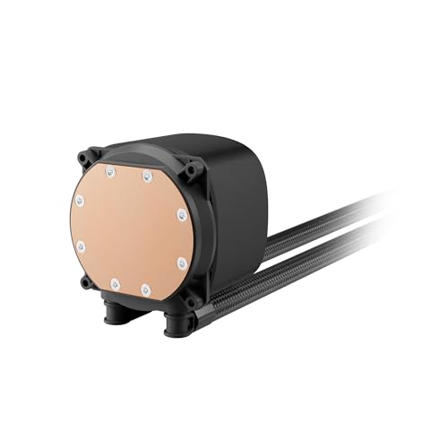 GAMDIAS AURA GL360 V2 AIO, 360mm CPU Liquid Cooler, Easy Cable Routing Design, Rotatable Performance Pump, 3 x 120mm Low-Noise PWM ARGB Fan w/ MB Sync, AMD AM5/AM4；Intel LGA 1851/1700/115x/1200, Black - Image 13