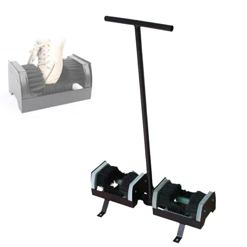 Heavy-Duty Boot Cleaning Brush with Mountable Handle – Outdoor Shoe Scraper for Effortless Mud & Dirt Removal – Perfect for Farmers, Gardeners & Outdoor Enthusiasts