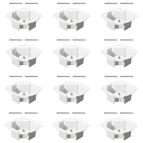 Image of Box Extender Round, cETLus Certified, White, 12 Pack