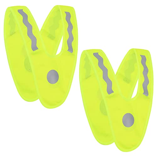 Lzijun Chaleco Reflectante para Niños (2 Piezas)