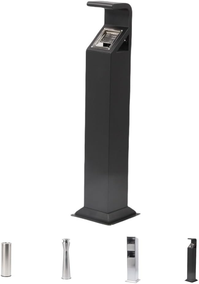 最安値 テラモト 灰皿 ステン角型GPX-28A SS-955-010-0 テラモト