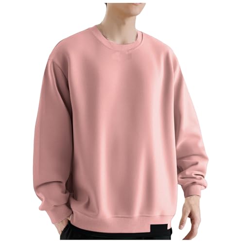 トレーナー メンズ 秋服 長袖 プルオーバー 薄手 軽量 スウェット 人気 重ね着風 とれーなー オシャレ 服 かっこいい トップス クルーネック カジュアル ロングtシャツ 大きいサイズ 配色切替 パーカー フードなし 秋 冬 春