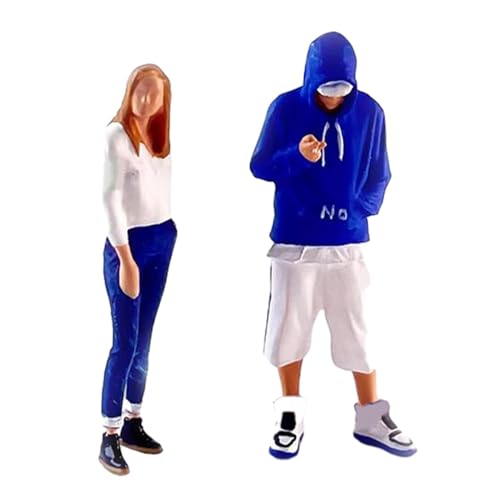 DYNWAVE 1/64 Scale People Figure Miniature Diorama Man Figures Mini Architectural Tiny People Model for Diorama Miniature Scene Decor