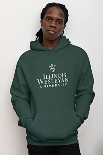 CreateMyTee | Illinois Wesleyan University Hooded Sweatshirt3