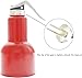 Auniwaig Oil Can Pump Oiler 250g Red Aluminum Zinc Alloy High Pressure Feed Spray Gun Bottle Hand Feed Oiler for Mechanical Automotive 130mg