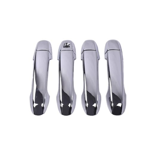 Sourcils phares et garniture poignée Toyota Prius C argent élégant