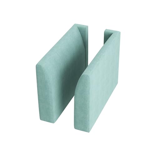 HONBAY Side Armrest Module for Modular Sofa Pair of Armrests for Sectional Modular Couch, Aqua Blue
