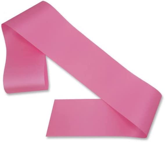 Boolavard Cintos Plain/Blank Hen Night Party - Crie a sua própria faixa - Faixa sem impressão, Rosa, vermelho e azul-escuro: