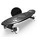 Juan-375 Planche à Roulette Fish Skateboard Flash Roues Mini Cruiser Scooter Penny Penny Board Pastel Longboard Garçons Filles Banana Skate pour Les Enfants Adolescents et Adultes,