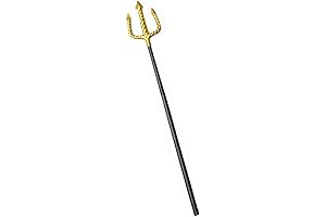 Trident Spear Toy 53 Inch Gold Poseidon: Adults, Kids Can Role Play...