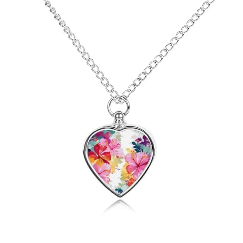Pendentif urne pour cendres de chien et chat, le cœur du souvenir