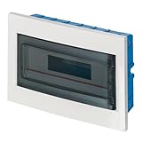 Matériau de haute qualité et design raffiné : boîtier à haute résistance aux chocs, complété par un cadre extérieur en matériau extra brillant et une porte transparente fumée en polycarbonate, alliant esthétique moderne et une protection durable pour les composants électriques.