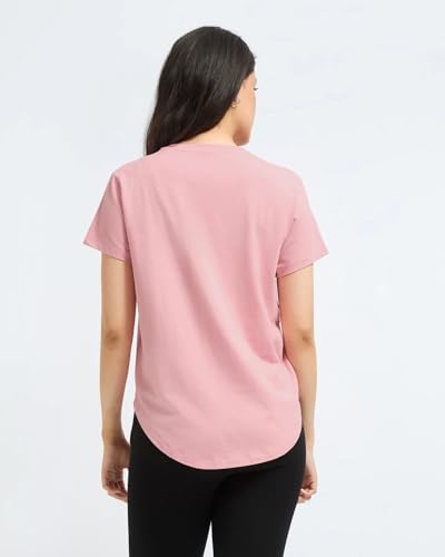Image of Wellbi Bamboo Women's Tshirt - Ultra-Soft, Breathable & Sustainable | Premium Cotton Blend for Supreme Comfort | Stylish & Eco-Friendly T-Shirt for Women | Tshirt Women Cotton