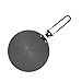 Fornello a induzione elettrico a gas applicabile con piastra diffusore di calore in lega di alluminio, stile pieghevole, spessore 6 mm (28cm) immagine