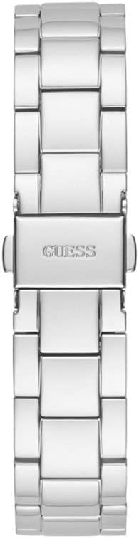 Close-up of the GUESS watch bracelet clasp.