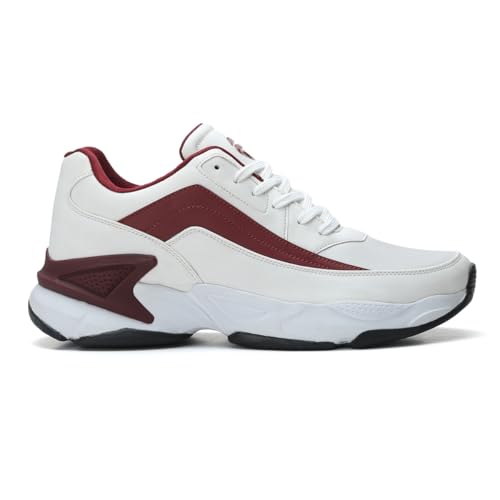 Image of FIELD CARE Fusion Casual Athletic Chunky Stylish Outsole Comfort Lace-Up Sneakers.