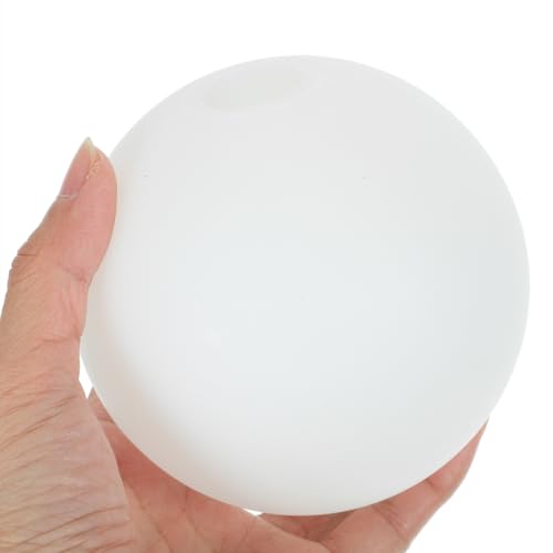 Image of Kichvoe 3.9 Inch Globe Lampshade Replacement Acrylic Wall Lamp Cover for G9 Socket