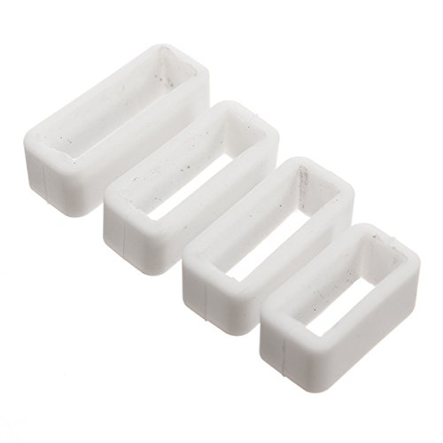 C-FUNN PVC Watch Strap Retenue Hoop Loop Rubber Retainer Buckle Holder-20Mm Cover