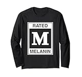 valutato m melanin black pride melanin afro queens kings maglia a manica