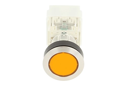 Schlegel 23.000.506 Push Button Stainless Steel, Push Button Cap Yellow, Contact Sensor 1 Opener/1 N/O Contact, Screw Connection - Image 4