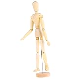 TEHAUX シー木製 可動関節人形モデル スケッチアートデコレーション オーナメント 木製工芸品の飾り 自立型デッサン用アクセサリー