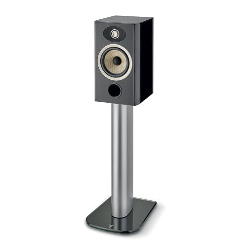 Image of Focal Aria Evo X No. 1 Bookshelf Loudspeakers - Pair (High Gloss Black)