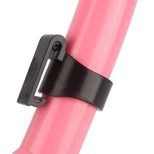 Tubo de mergulho Snorkel de silicone de alta qualidade para mergulho com snorkel em água(Pink)