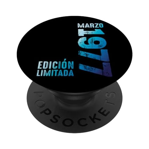 Edición limitada Marzo 1977 Retro 1977 Vintage 1977 PopSockets PopGrip Intercambiable