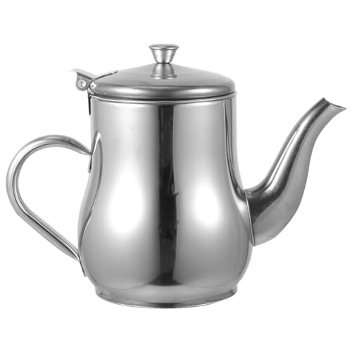 Imagen de SHINEOFI Aceitera de Cocina de Acero Inoxidable 32oz con Colador Integrado