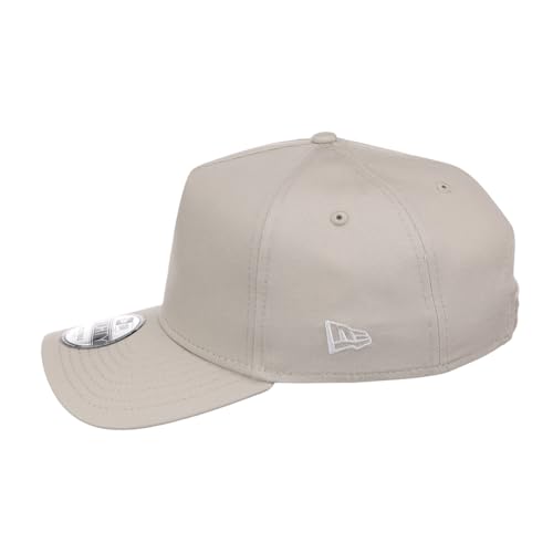 Image of New Era 9FORTY A-Frame Snapback - Blank Custom Cap with Performance Fit in Unique Color Options from The Icon of Sports and Streetwear Culture - Stone