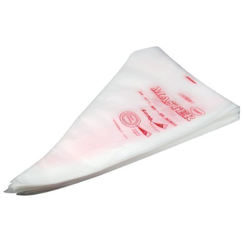 Accessotech 100 34,8 cm Manga pastelera desechable de plástico Bolsas de plástico para decoración de repostería Cover