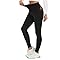 Alaroo Fleece Lined Leggings Women Thermal Tights Winter Clothes High Waisted Tummy Control Workout Yoga Pants Black M