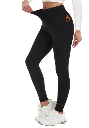Alaroo Fleece Lined Leggings Women Thermal Tights Winter Clothes High Waisted Tummy Control Workout...