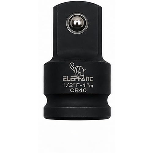 Image of Elephant Impact Socket Adapter and Reducer Use with Impact Wrenches and Drills in Auto and Impact Driver Construction Work (Impact Adaptor) (IA04)