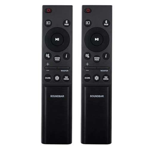 Image of 2 Pack AH81-15439A Remote Control Compatible with Samsung Soundbar